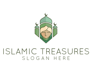 Islam Temple Turban logo design