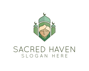 Islam Temple Turban logo design