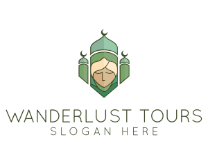 Islam Temple Turban logo design