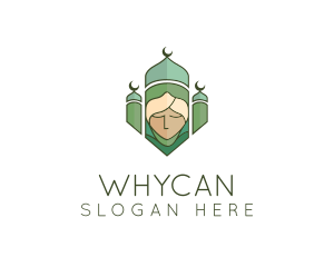 Middle East - Islam Temple Turban logo design