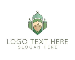 Arab - Islam Temple Turban logo design