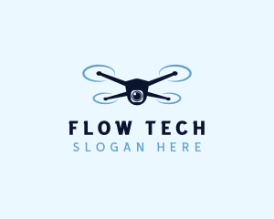 Tech Drone Surveillance  logo design