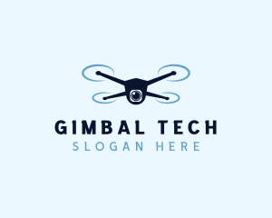 Tech Drone Surveillance  logo design