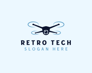 Tech Drone Surveillance  logo design