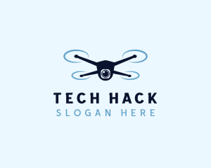 Tech Drone Surveillance  logo design