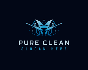 Residential Pressure Cleaning logo design