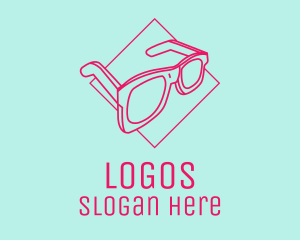 Beach Trip - Summer Sunglasses logo design