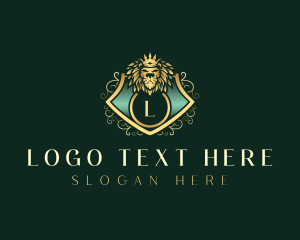 Investment - Royal Lion Crown logo design