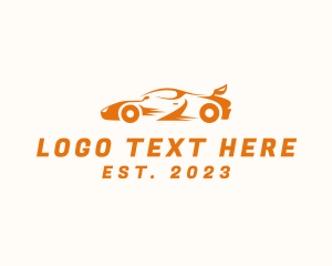 Garage - Racing Super Car Automobile logo design