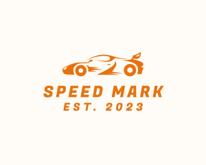 Racing Super Car Automobile logo design