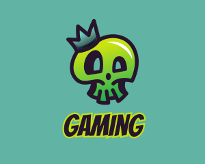 Skull King Graffiti  Logo