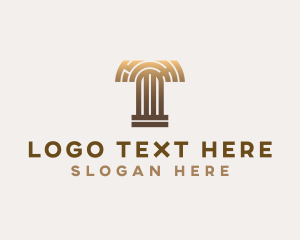 Corporate - Furniture Door Letter T logo design