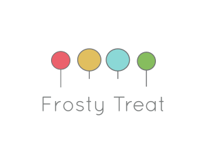 Popsicle - Colorful Balloon Party logo design