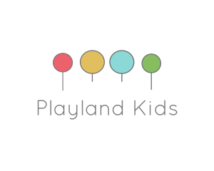 Colorful Balloon Party  logo design