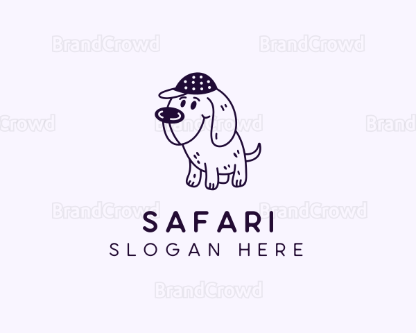 Dog Pet Grooming Logo