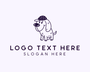 Dog Pet Grooming logo design