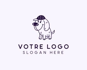 Dog Pet Grooming Logo