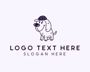 Dog Walker - Dog Pet Grooming logo design