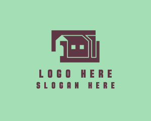 Construction - House Realty Mortgage logo design