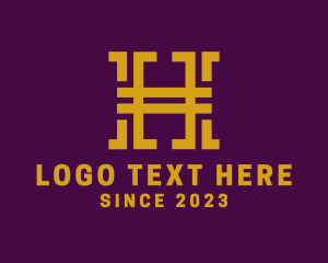 Educational - Traditional Letter H logo design