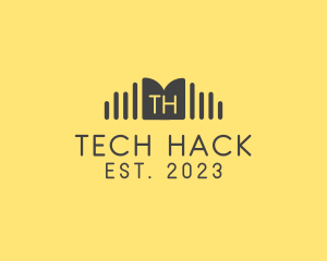 Acoustic Sound Wave Signal logo design