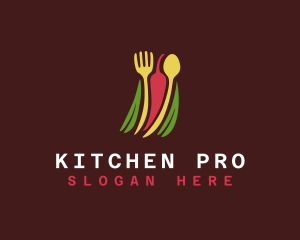 Chili Kitchen Tools logo design