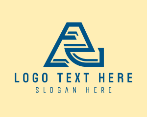 Business Solutions - Professional Letter A Symbol logo design