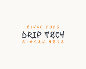 Dripping - Dripping Graffiti Business logo design
