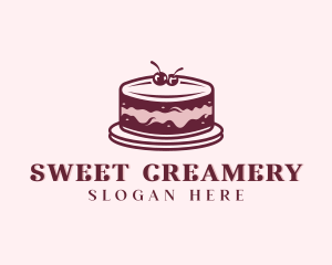 Sweet Cake Bakery logo design