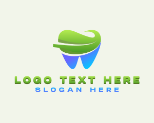 Molar - Eco Tooth Dental logo design