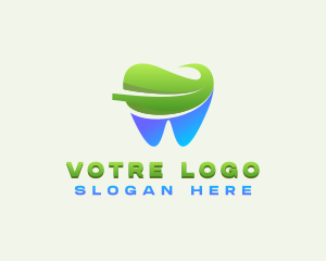 Molar - Eco Tooth Dental logo design