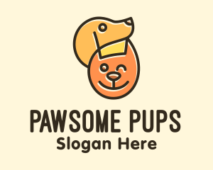 Cat & Dog Pets logo design