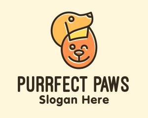 Kitty - Cat & Dog Pets logo design