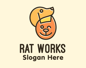 Cat & Dog Pets logo design