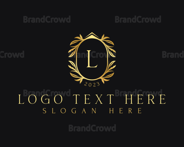 Premium Floral Ornament Logo