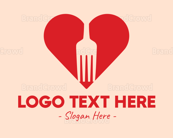 Fork Love Restaurant Logo