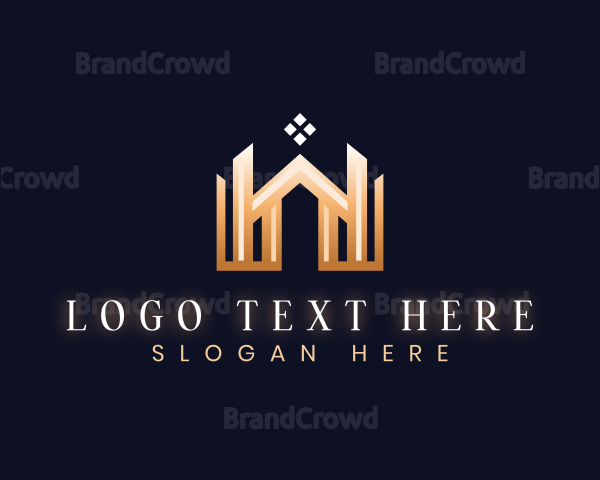 Abstract Real Estate Letter I Logo