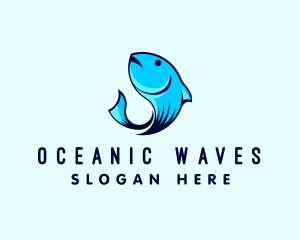 Marine - Marine Fish Hook logo design