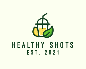 Healthy Lemonade Drink logo design