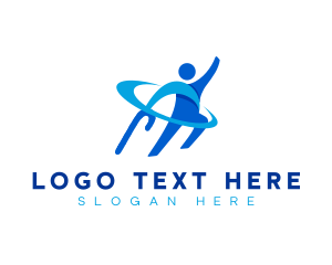 Physical - Disabled Person Rehabilitation logo design