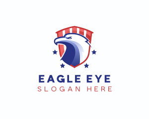 Eagle Shield America logo design