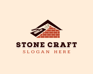 Masonry Brick Plaster logo design