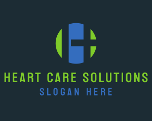 Healthcare Letter H logo design