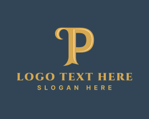 Gold Generic Brand Logo