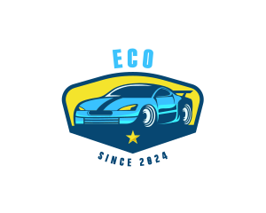 Car Racing Auto Garage Logo