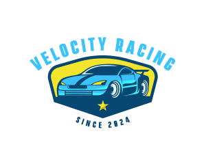 Car Racing Auto Garage logo design