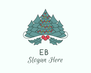 Decorative Christmas Tree Logo