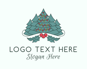 Decorative Christmas Tree Logo