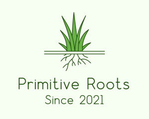 Garden Grass Roots logo design