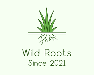 Garden Grass Roots logo design